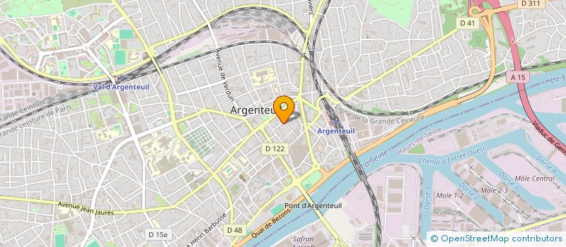 localisation de l'entreprise AURATECH CONSULTING  ARGENTEUIL