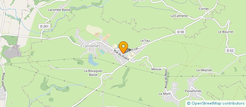 localisation de l'entreprise AURATUS'HYDRO à SAINT-PAUL-DES-LANDES