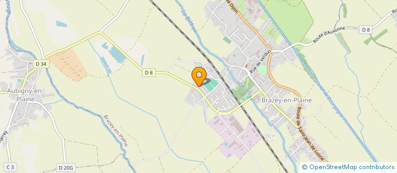 localisation de l'entreprise AURAVEA  BRAZEY-EN-PLAINE
