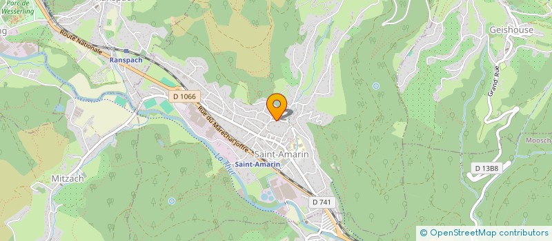 localisation de l'entreprise AURAVIS  SAINT-AMARIN