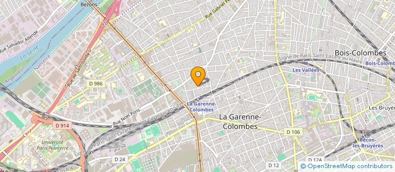 localisation de l'entreprise AURAY à COLOMBES