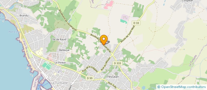 localisation de l'entreprise AURAY-PARINGAUX  LA TURBALLE