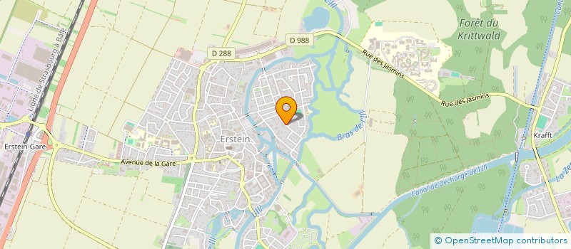 localisation de l'entreprise AURCEL  ERSTEIN