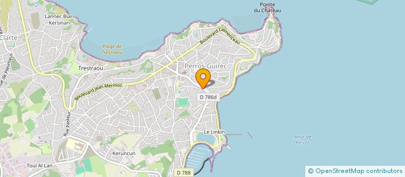 localisation de l'entreprise AURCIS à PERROS-GUIREC
