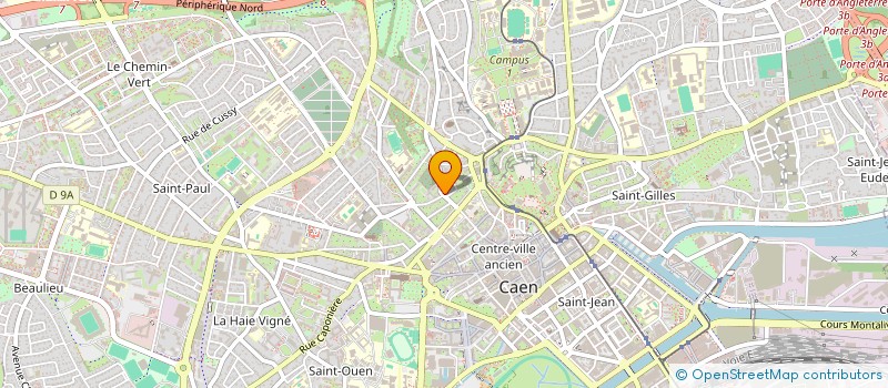 localisation de l'entreprise AURDVP à CAEN