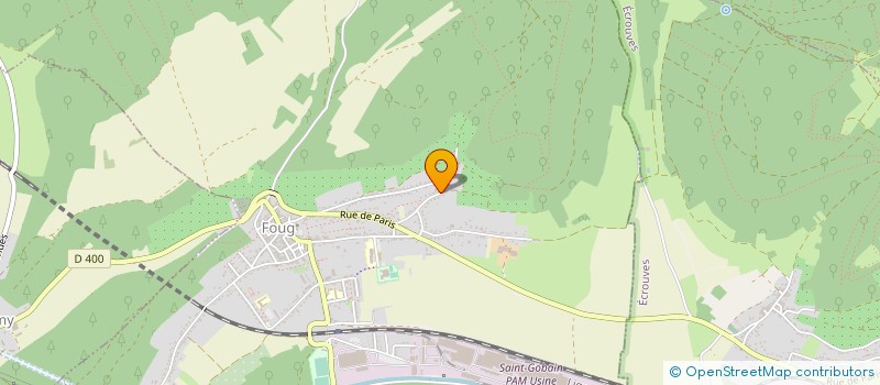 localisation de l'entreprise AURE  FOUG