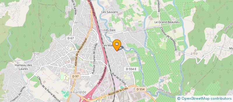 localisation de l'entreprise AUREA  LA FARLEDE