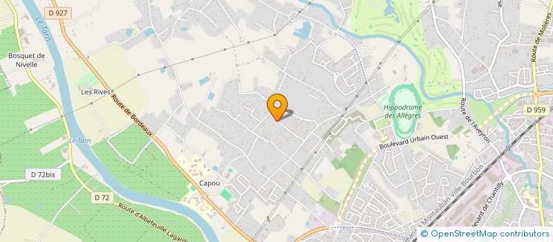 localisation de l'entreprise AUREA  MONTAUBAN