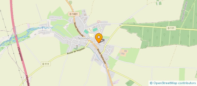 localisation de l'entreprise AUREA  NOUVION