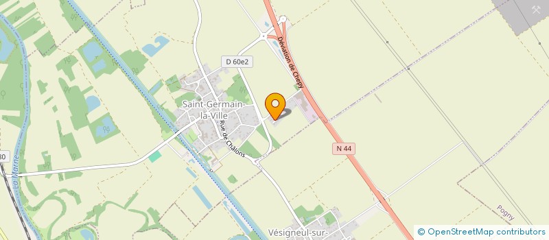 localisation de l'entreprise AUREA  SAINT-GERMAIN-LA-VILLE