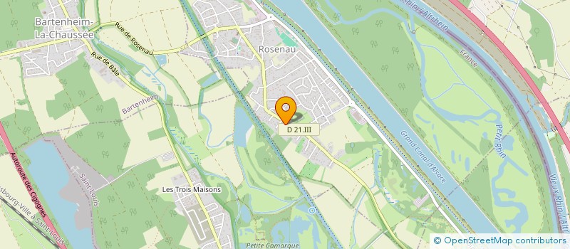 localisation de l'entreprise AUREA CONSEIL  ROSENAU