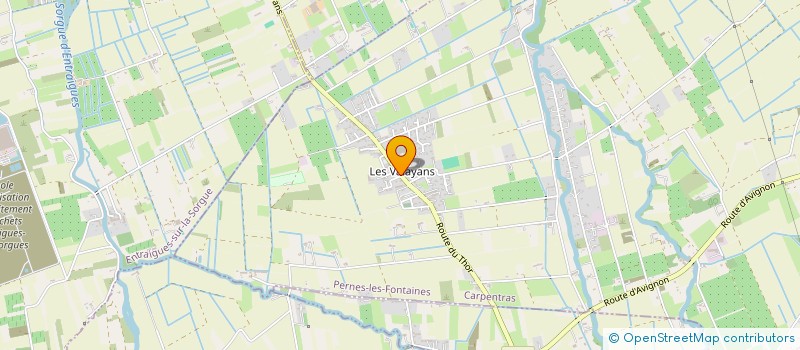 localisation de l'entreprise AUREA CONSEILS  PERNES-LES-FONTAINES