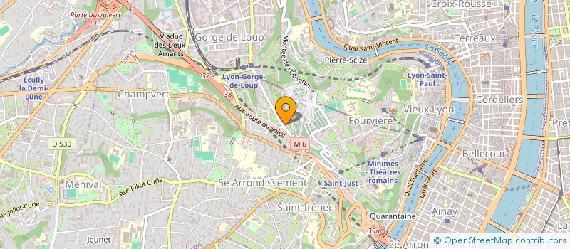 localisation de l'entreprise AUREA SERVICES  LYON