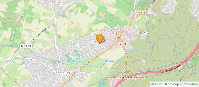 localisation de l'entreprise AUREA STRATEGIE & SOLUTION  FABREGUES