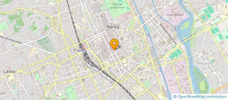 localisation de l'entreprise AUREA TRADING à NANCY
