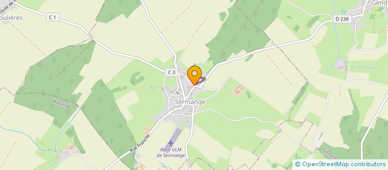 localisation de l'entreprise AUREAD  SERMANGE