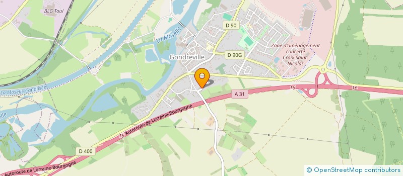 localisation de l'entreprise AUREATIS  GONDREVILLE