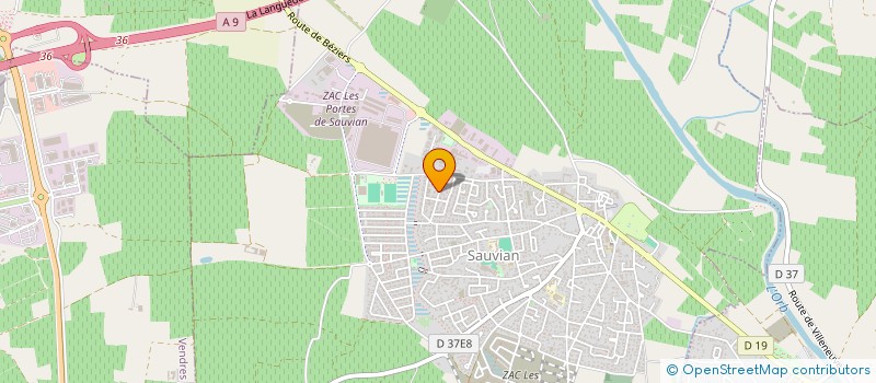 localisation de l'entreprise AURECAU  SAUVIAN