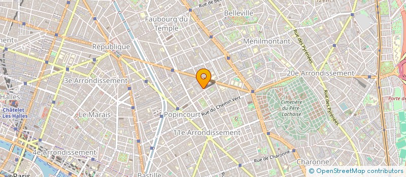 localisation de l'entreprise AURECOL  PARIS