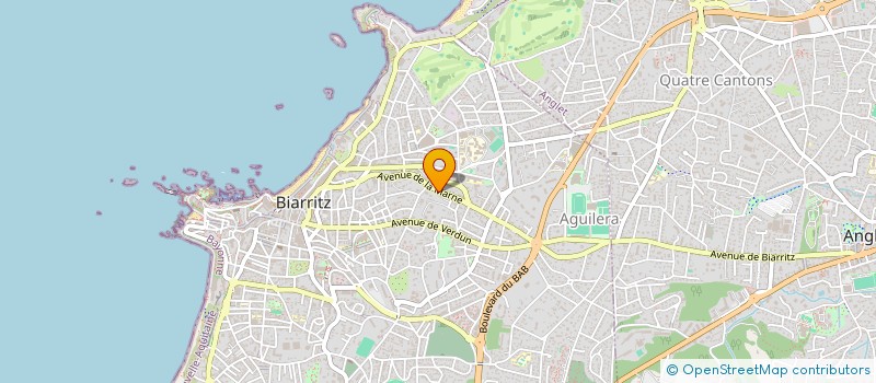 localisation de l'entreprise AUREDAM à BIARRITZ