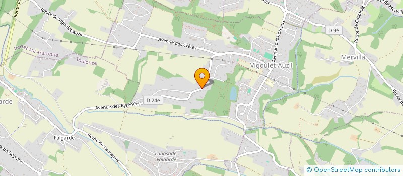 localisation de l'entreprise AUREDIE  VIGOULET-AUZIL