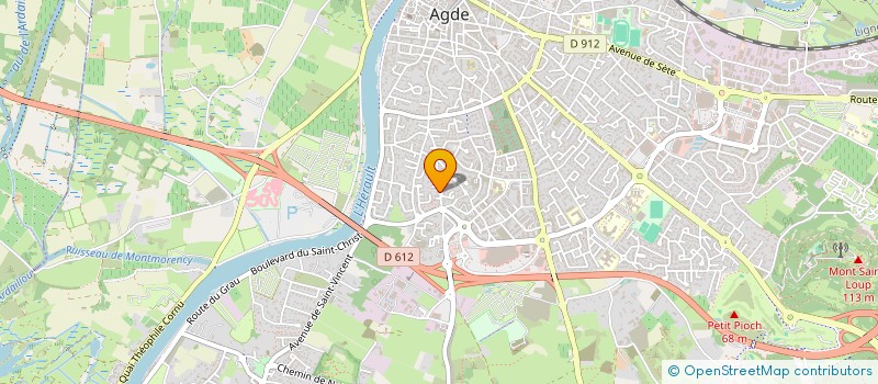 localisation de l'entreprise AUREHUGO à AGDE