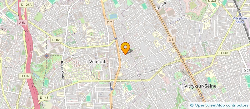 localisation de l'entreprise AUREJOH à VILLEJUIF