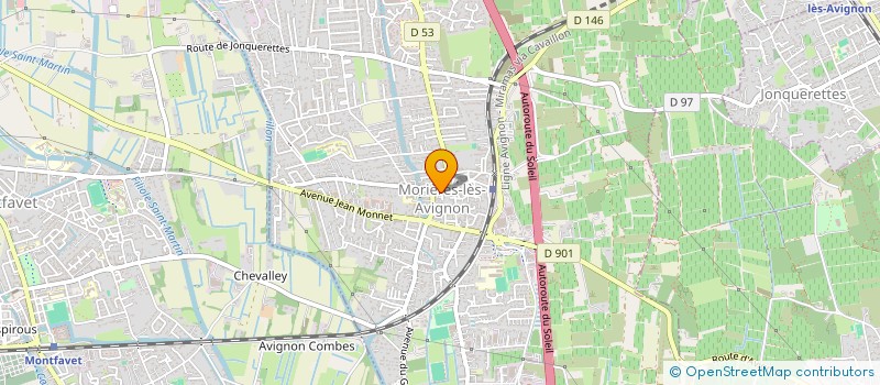 localisation de l'entreprise AUREL  MORIERES-LES-AVIGNON