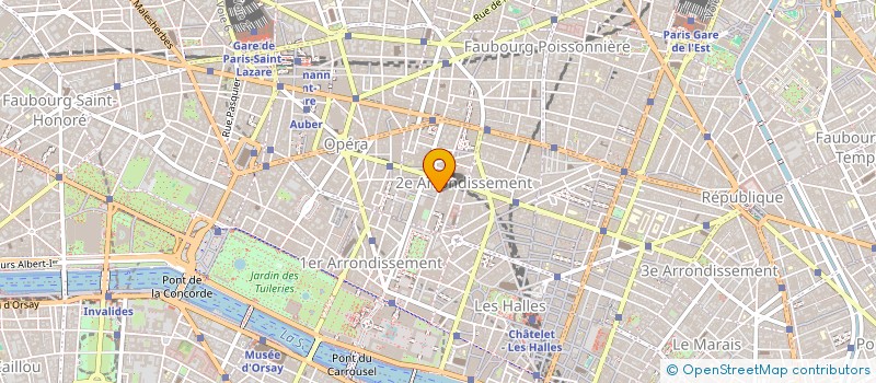 localisation de l'entreprise AUREL BGC à PARIS