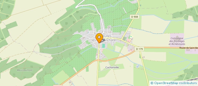 localisation de l'entreprise AUREL'COIFF à VIGNEULLES-LES-HATTONCHATEL