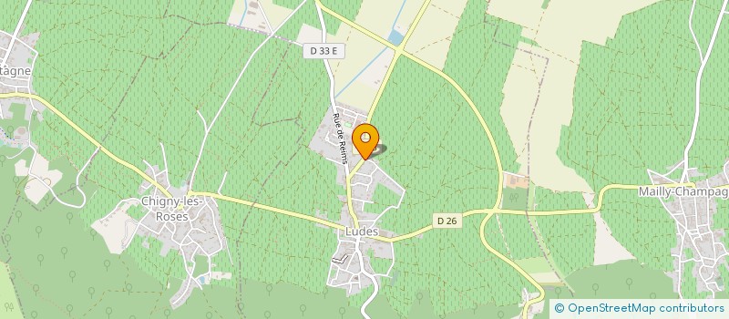 localisation de l'entreprise AUREL DISTRIB  LUDES