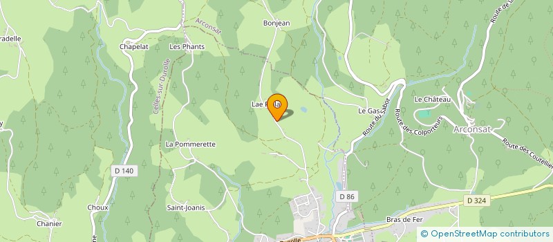 localisation de l'entreprise AUREL ET MIKA  CHABRELOCHE