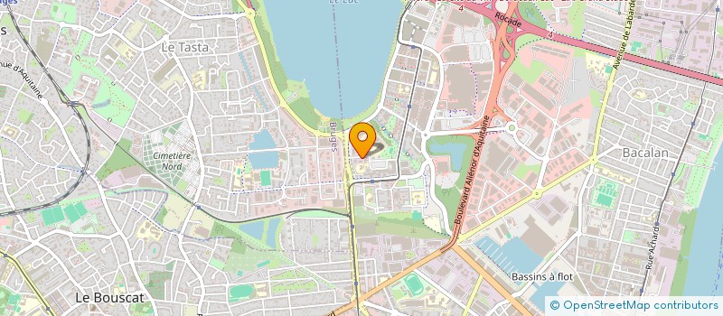 localisation de l'entreprise AUREL'IMMO  BORDEAUX