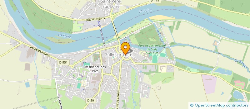 localisation de l'entreprise AUREL'LIVRES à SULLY-SUR-LOIRE