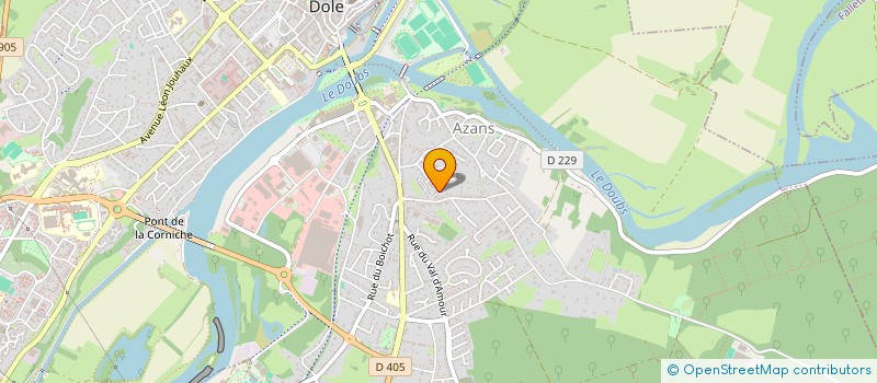 localisation de l'entreprise AUREL MULTI SERVICES à DOLE