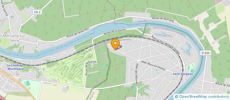 localisation de l'entreprise AURELAU PATRIM  SAINT-FARGEAU-PONTHIERRY