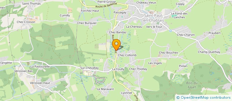 localisation de l'entreprise AURELEC à THONON-LES-BAINS