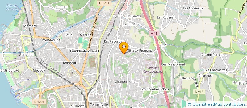 localisation de l'entreprise AURELEO AGENCY  AIX-LES-BAINS