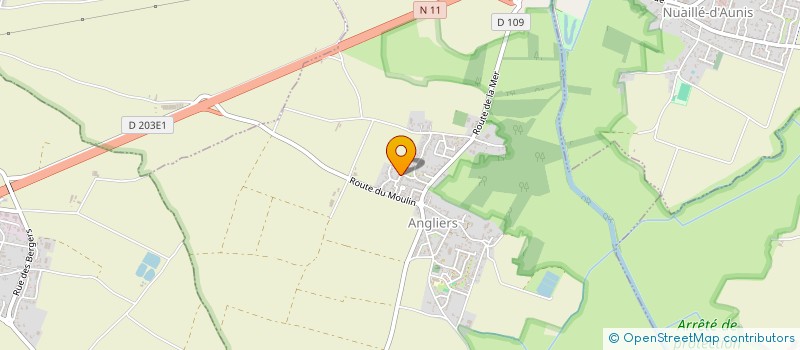 localisation de l'entreprise AURELFORMATIONPRO  ANGLIERS