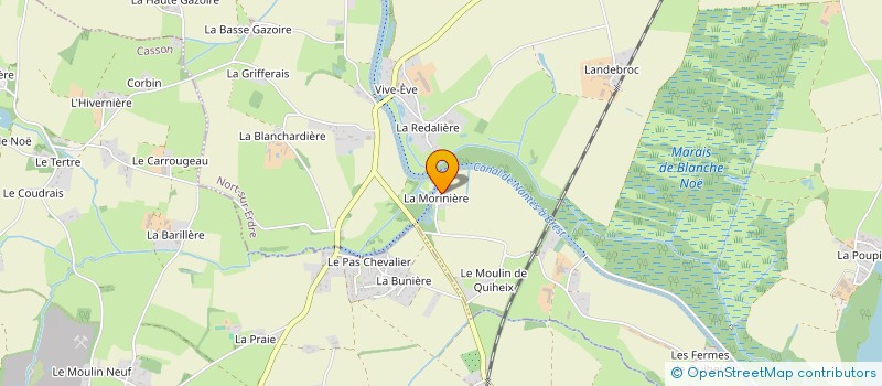 localisation de l'entreprise AURELIA AMALVICT CONSULTING  NORT-SUR-ERDRE