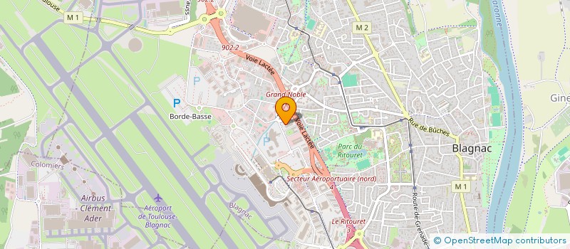 localisation de l'entreprise AURELIA AURITHA ACADEMY à BLAGNAC