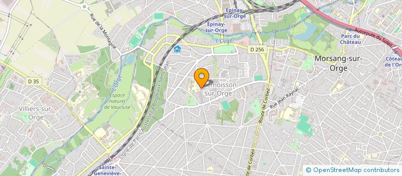 localisation de l'entreprise AURELIA COACH PARENTAL à VILLEMOISSON-SUR-ORGE