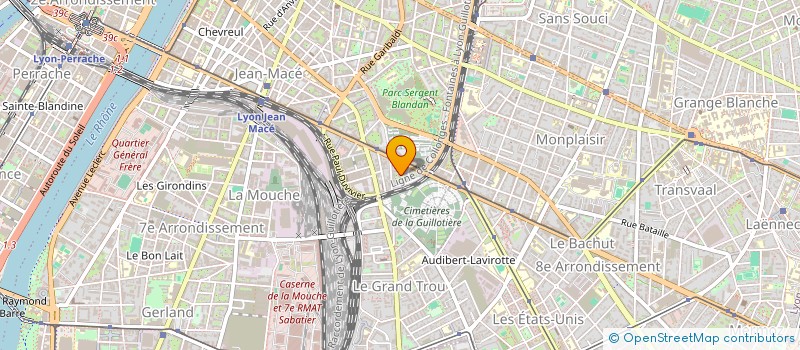 localisation de l'entreprise AURELIA DATALAB AI  LYON