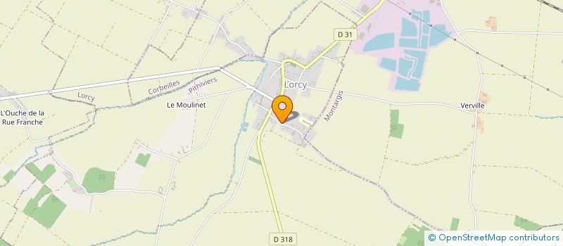 localisation de l'entreprise AURELIANUM 4L à LORCY