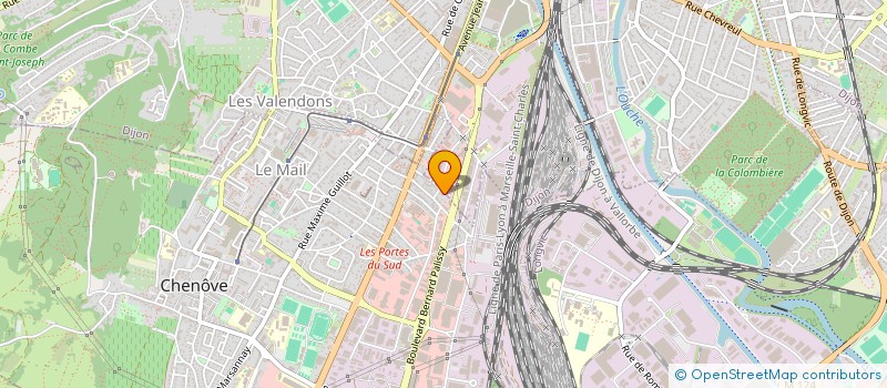 localisation de l'entreprise AURELIC à CHENOVE