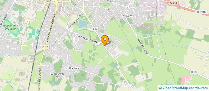 localisation de l'entreprise AURELIE à CHALLANS