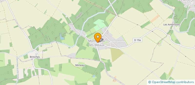 localisation de l'entreprise AURELIE  MONTCEAUX-LES-MEAUX