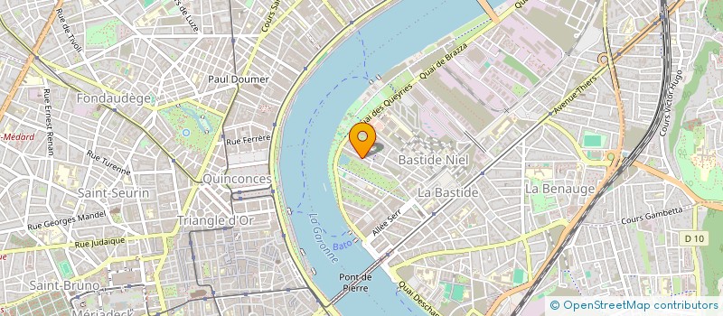 localisation de l'entreprise AURELIE BATAILLE  BORDEAUX