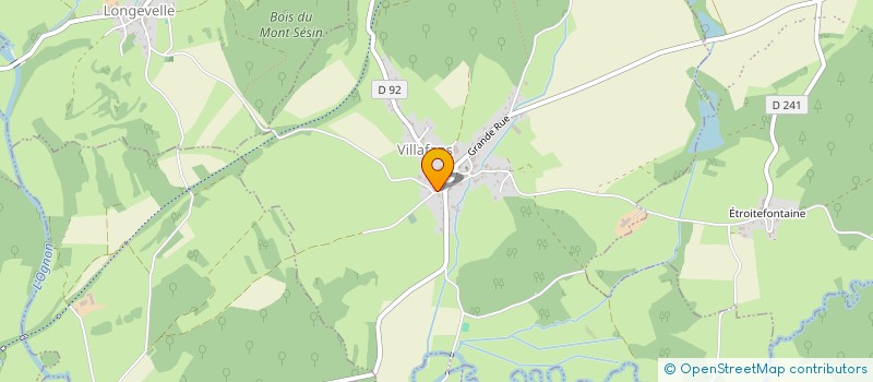 localisation de l'entreprise AURELIE BIJOUX  VILLAFANS