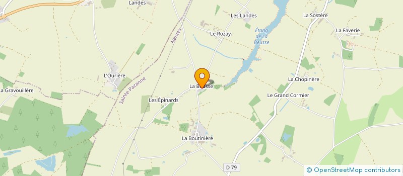 localisation de l'entreprise AURELIE BILLON  SAINTE-PAZANNE